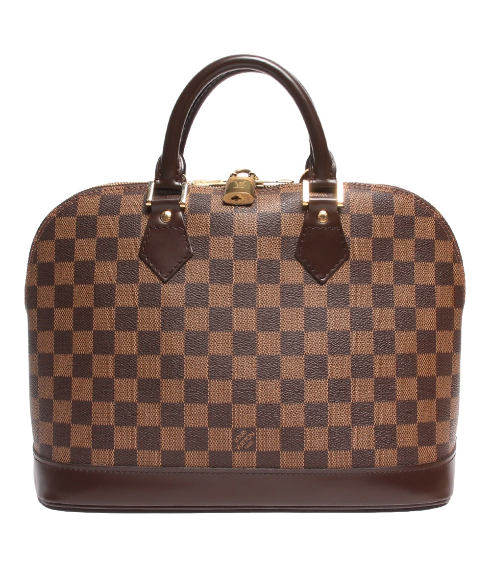 ルイヴィトン ハンドバッグ ダブルファスナー開閉式 アルマ ダミエ エヌベ N51131 廃番